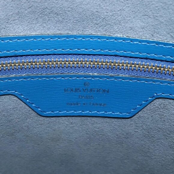 LOUIS VUITTON Epi Saint Jacques Shopping Shoulder Bag Blue M52275 LV Auth BA4972 - Picture 13 of 15